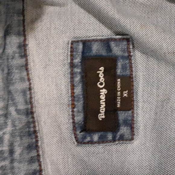 Mens XL barney cools Jean jacket - Picture 3 of 3
